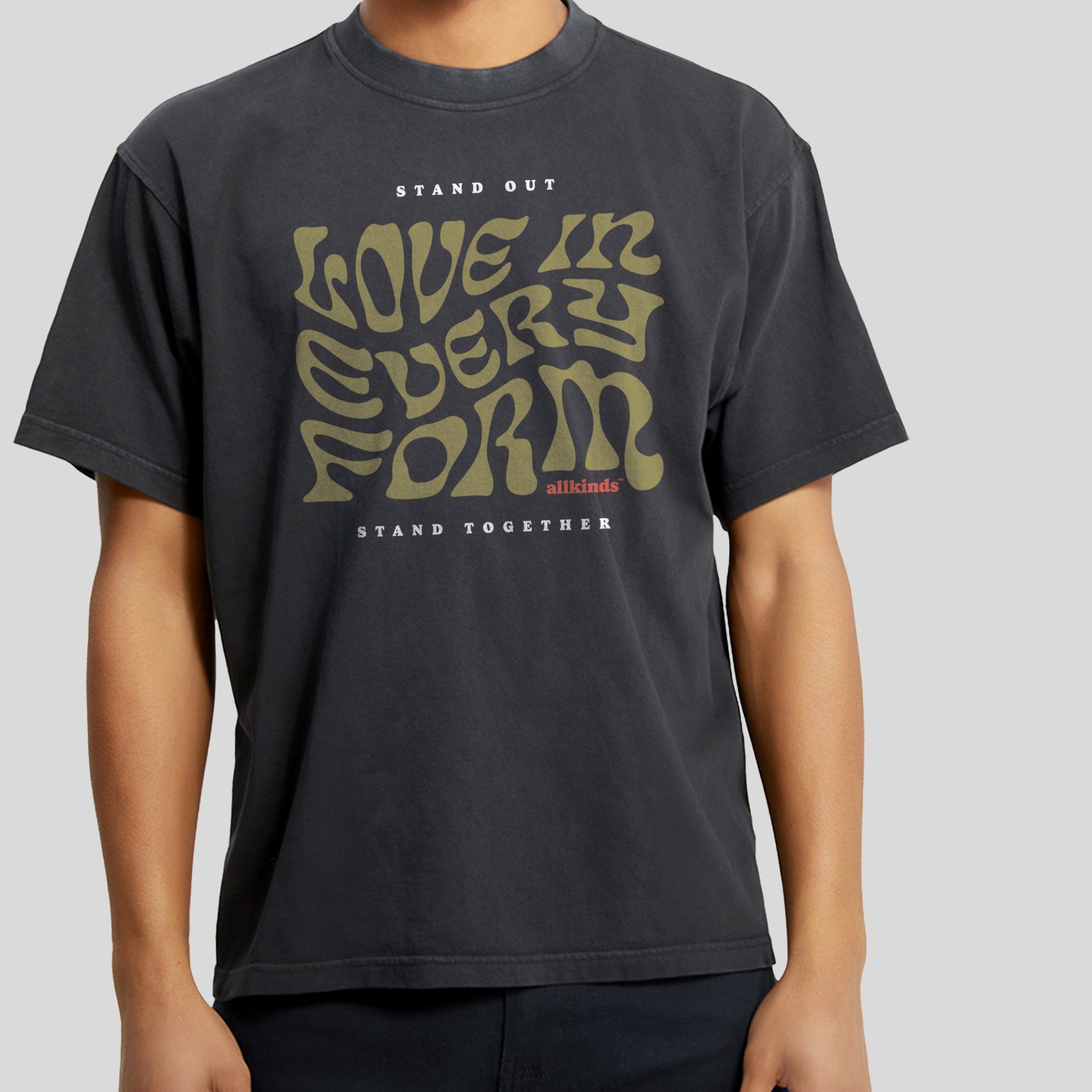 the 'love in every form' tee