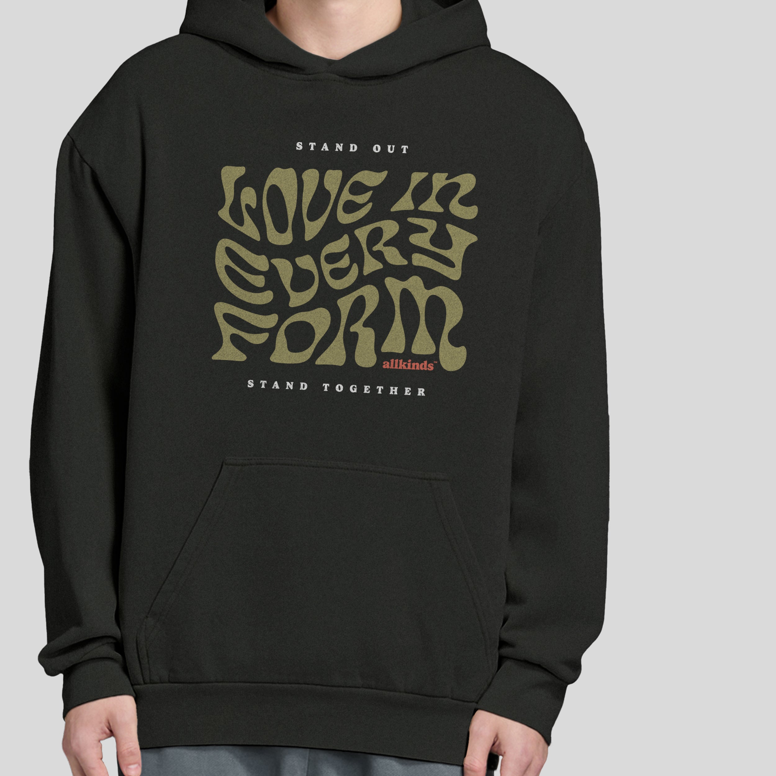 the 'love in every form' hoodie