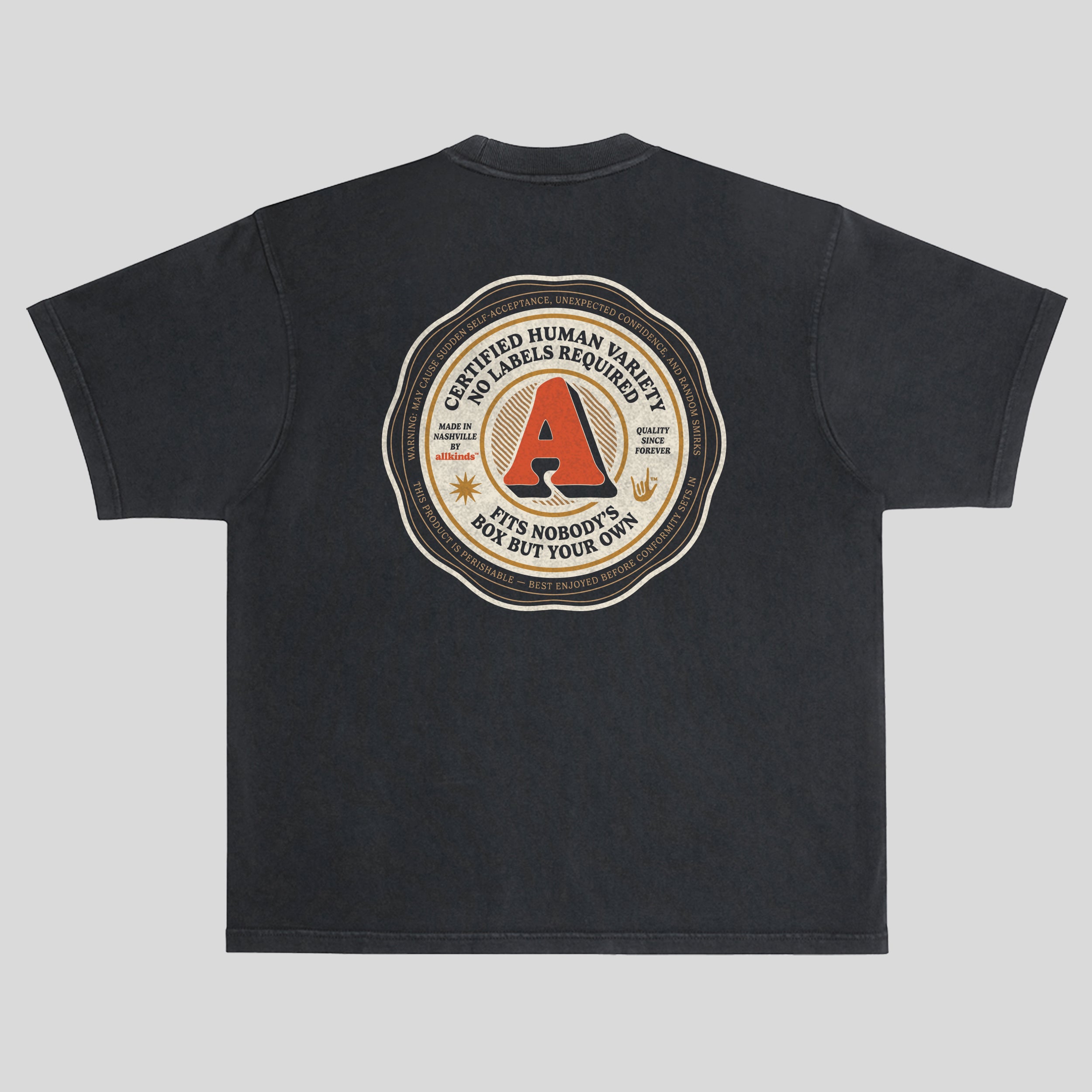 the 'labels' tee